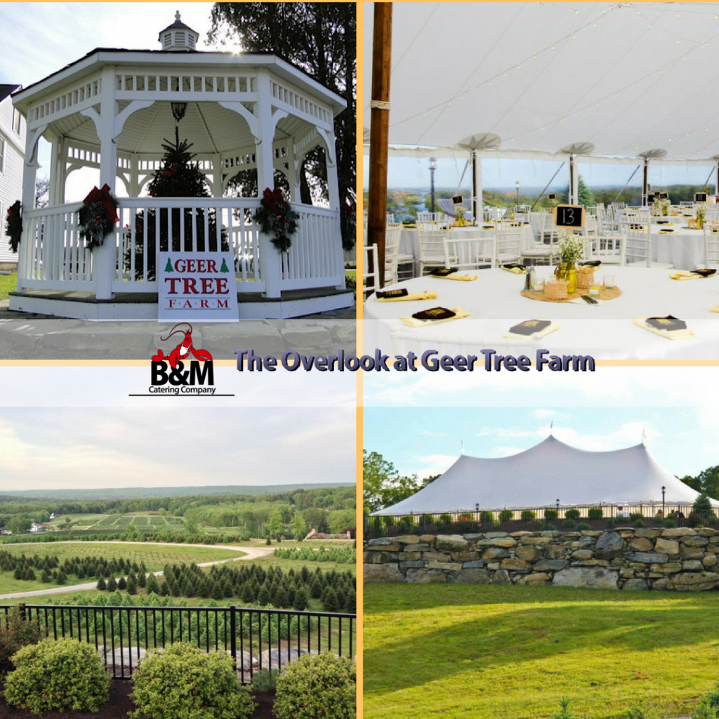 rustic wedding catering The Overlook at Geer Tree Farm in Griswold, CT